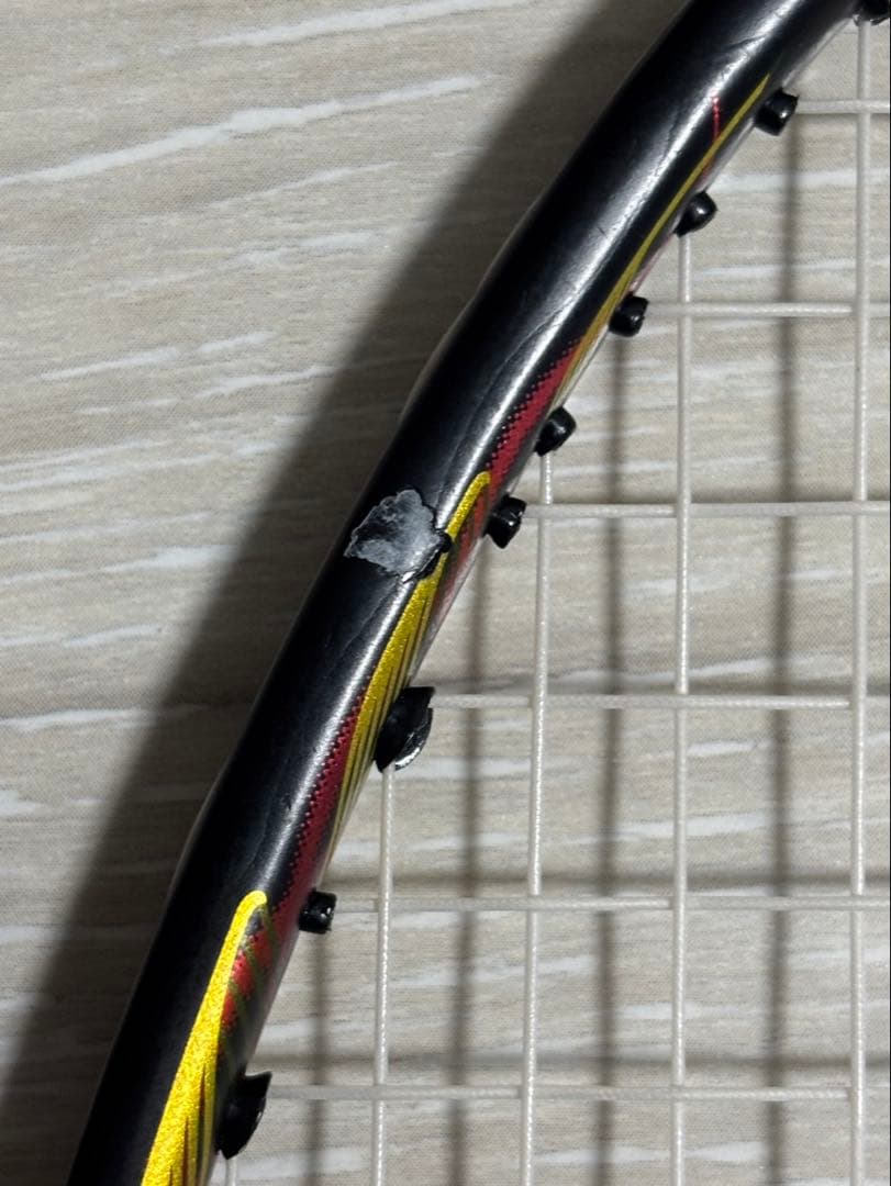 バドミントンラケット ナノフレア8003UG5 2本セット