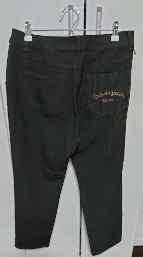 【未使用】Munsingwear 　千鳥チェック柄　レディース　パンツ