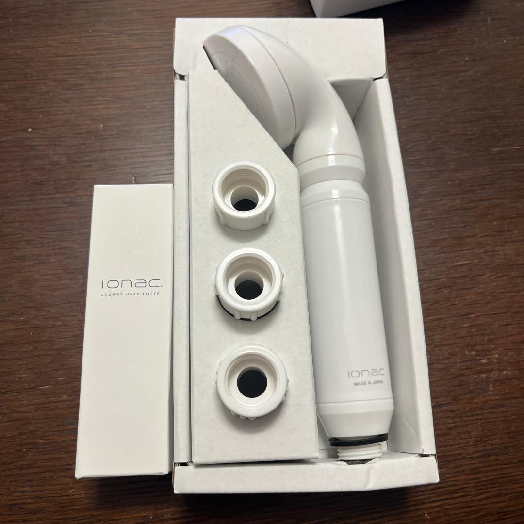 ionac フィルター付きシャワーヘッド　新品フィルター