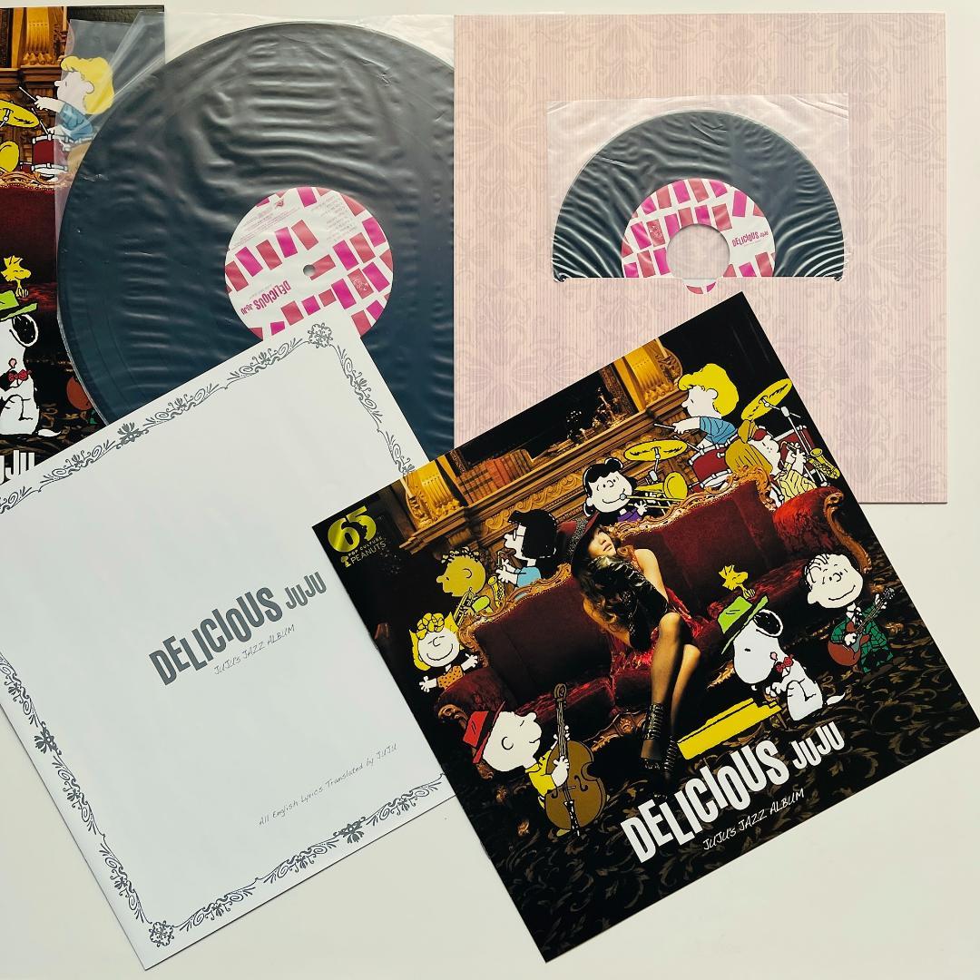 限定 LP レコード EP〔 JUJU - DELICIOUS 〕　スヌーピー