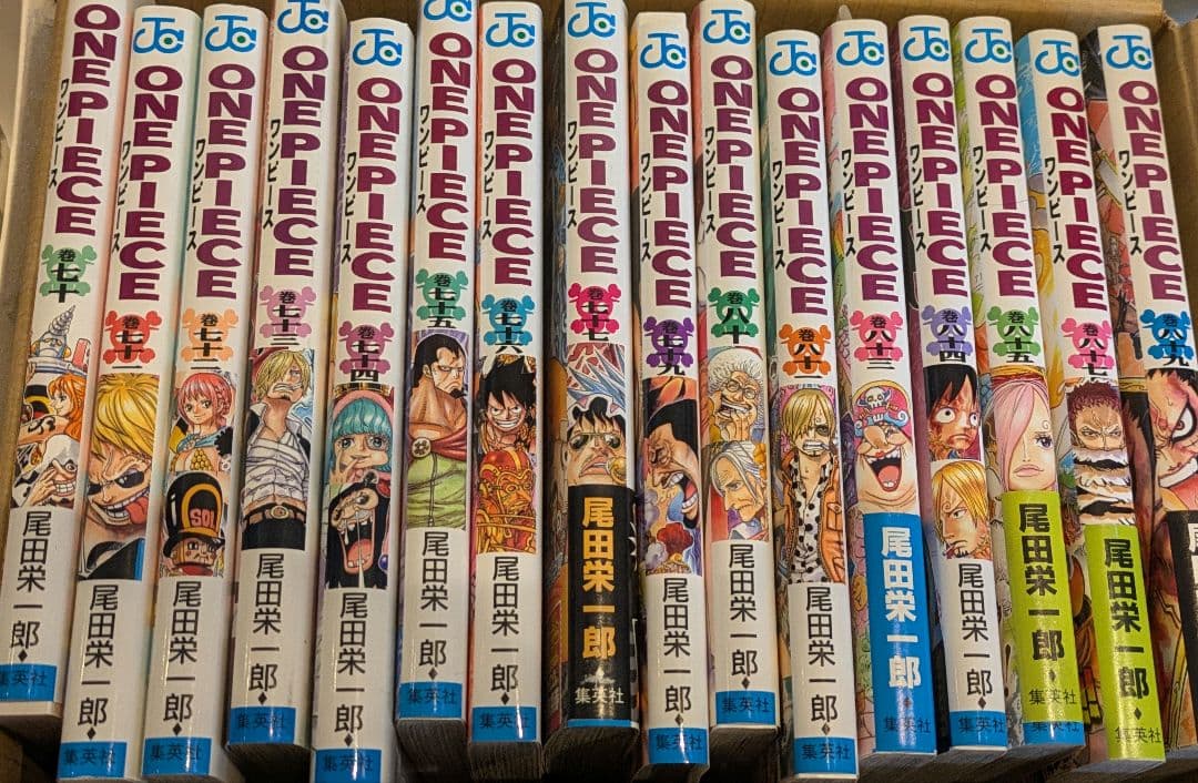 ONE PIECE 全巻セット 尾田栄一郎　〜107　欠けあり
