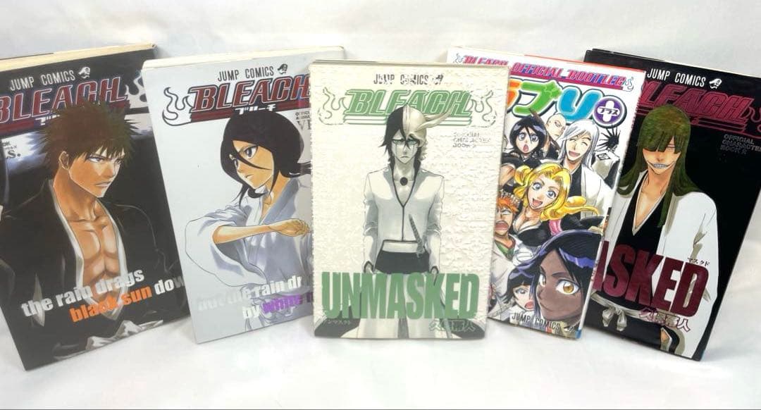 【極稀少・完備品】BLEACH 全74巻 ＆ 公式ファンブック 5冊セット