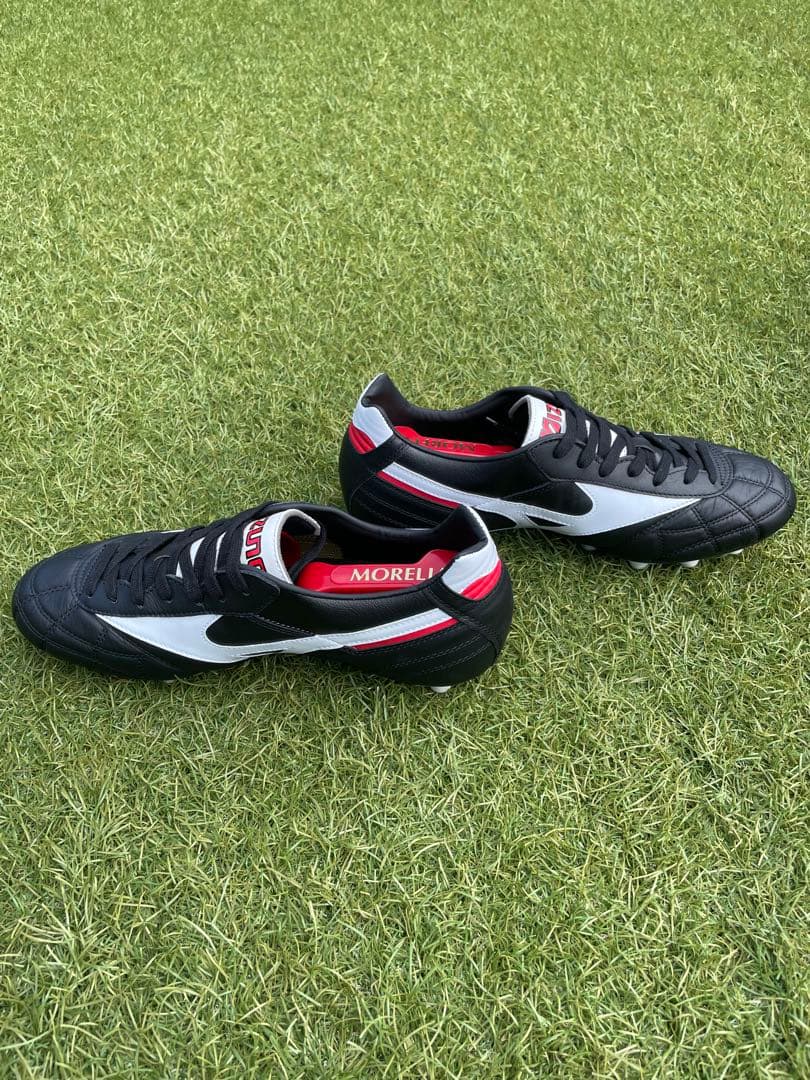 お*ん様 【新品未使用】MIZUNOモレリア2 別注ショートタン クロスステッチ