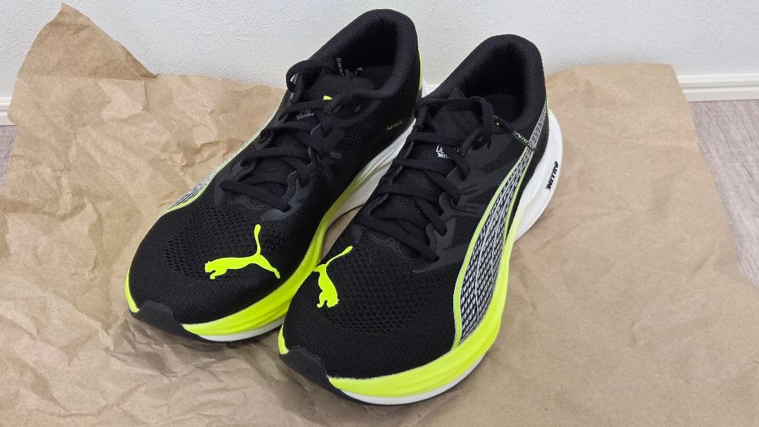 Puma ディヴィエイトニトロ3ワイド 27.5cm 走行距離20km