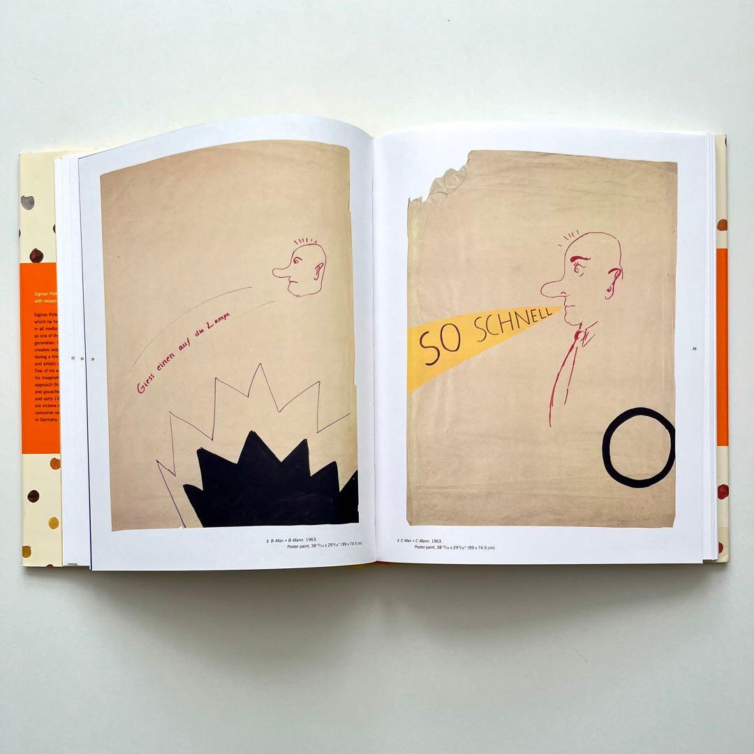 MoMA ジグマー・ポルケ図録 Works on Paper 1963-1974