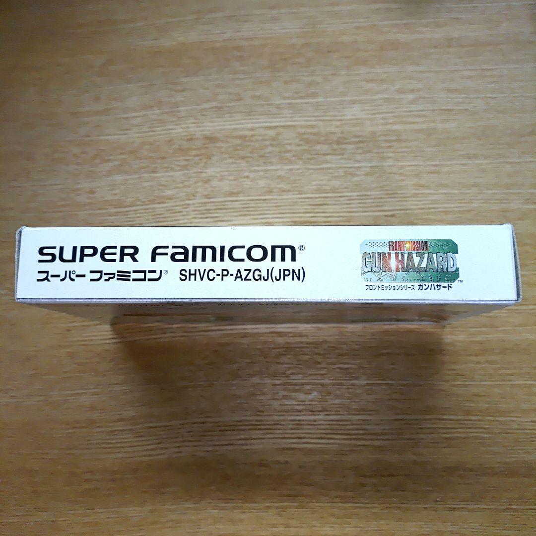 【レトロ】【美品】スーパーファミコン フロントミッションガンハザード　付属品多数