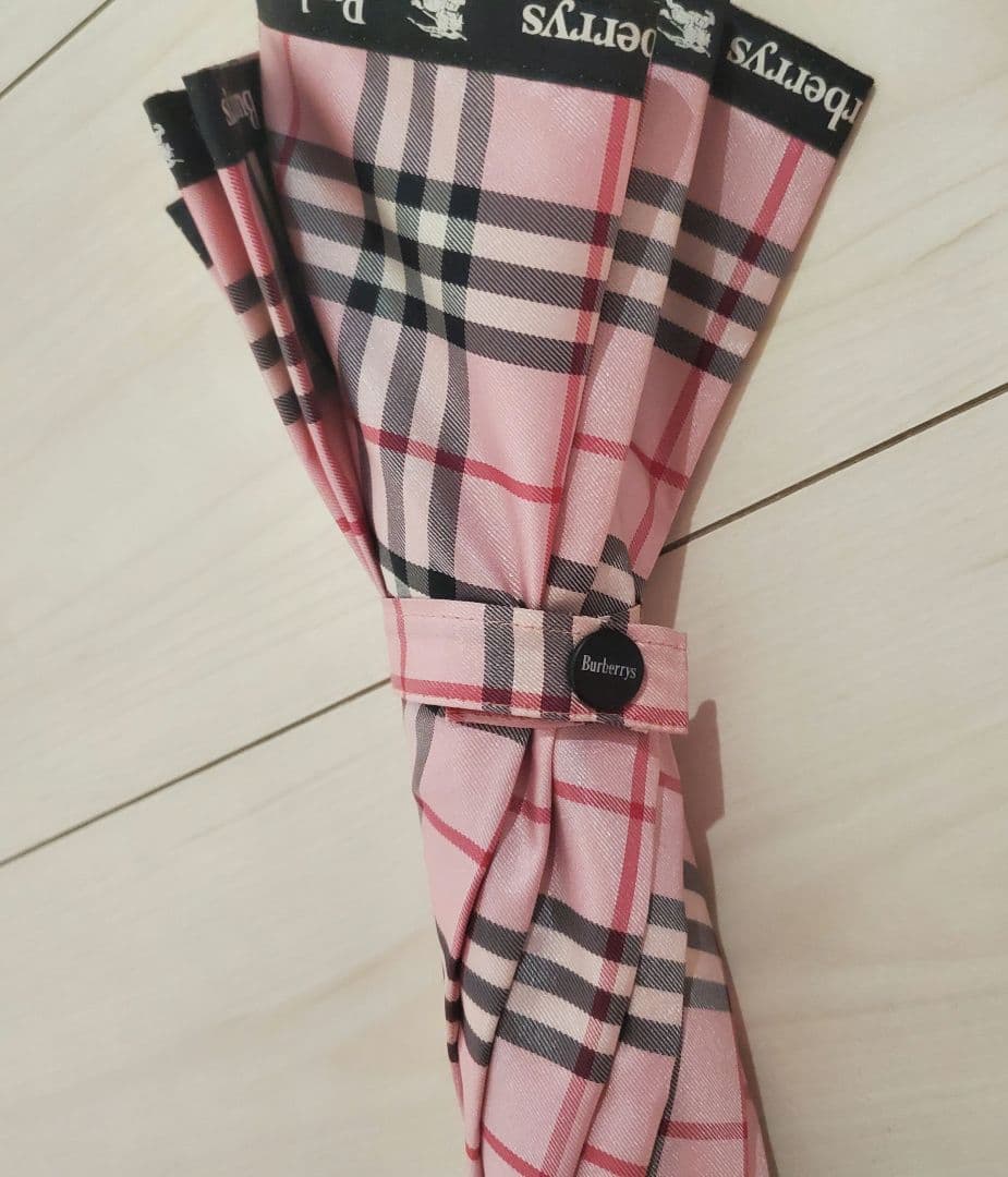 レア★Burberry ピンクチェック 長傘