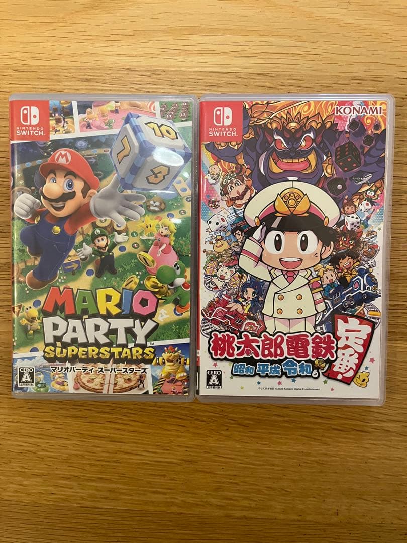 マリオパーティ スーパースターズ& 桃太郎電鉄 昭和 平成 令和も定番!