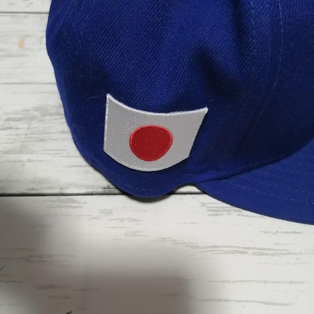 ニューエラ　59FIFTY MLB ドジャース　 大谷翔平　日本国旗刺繍