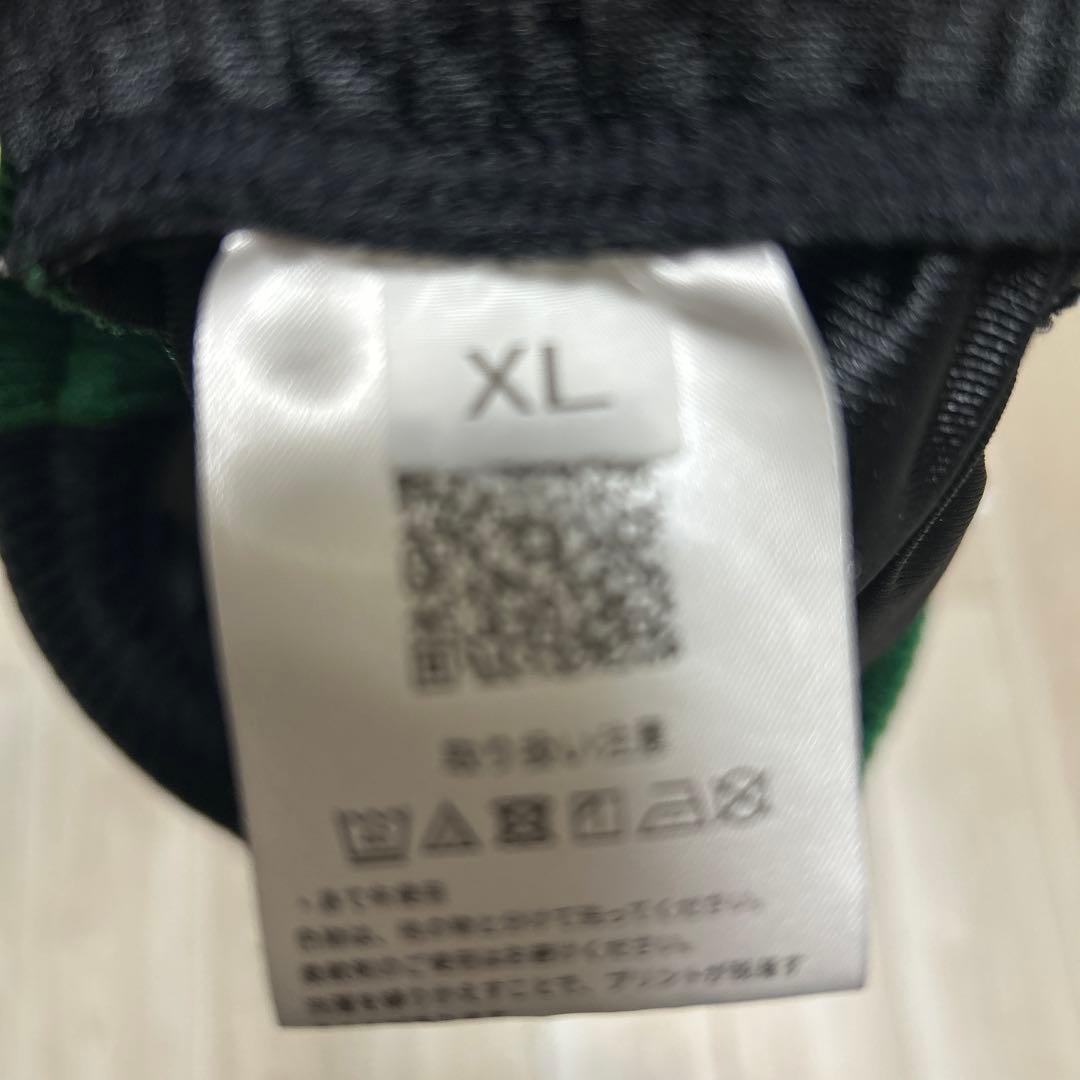 ASICSゲームパンツ 黒/緑