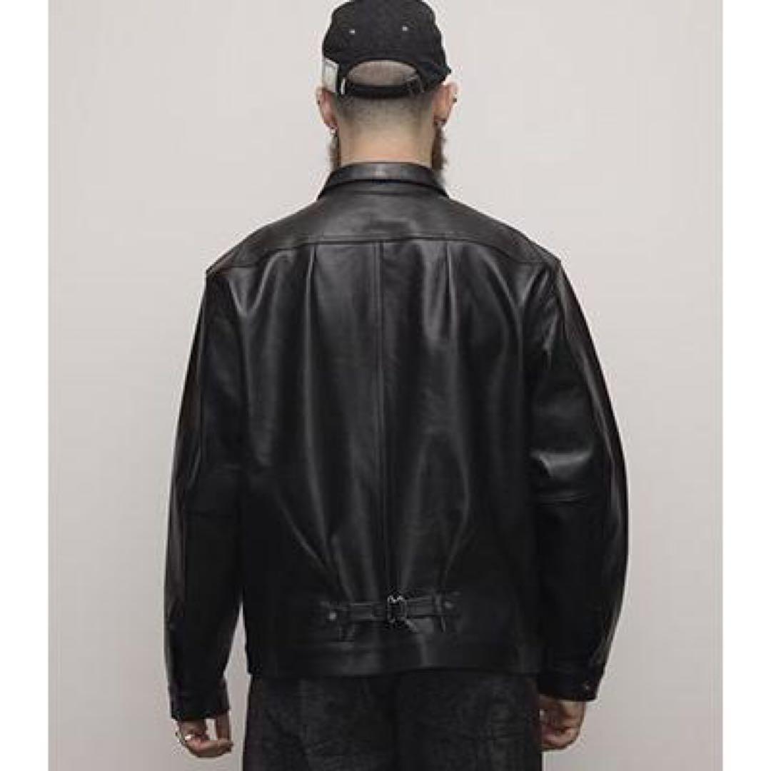 M 新品 ショット 1st レザー トラッカージャケット schott