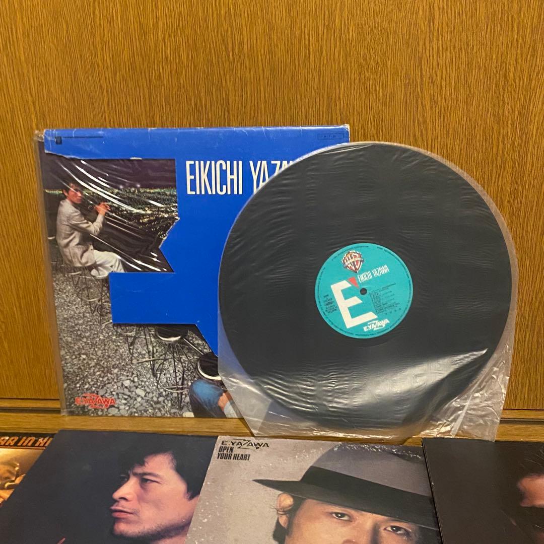 矢沢永吉 レコード7枚 & 写真集 本3冊 セット I LOVE YOU,OK