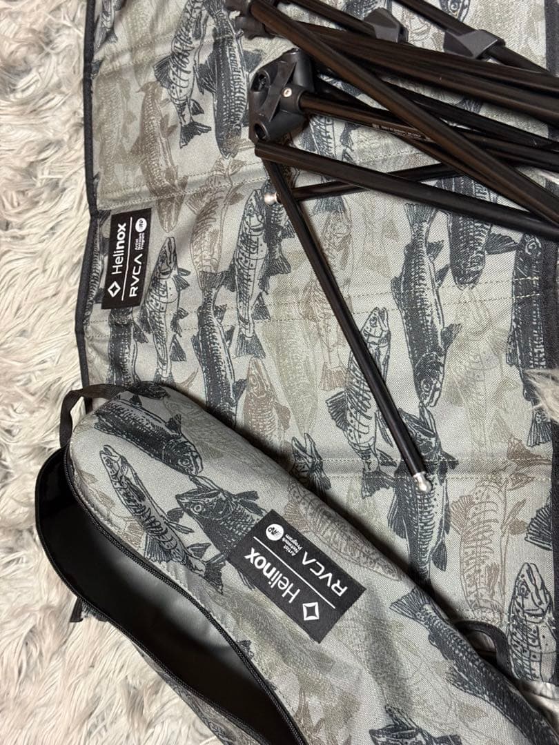 【希少】Helinox × RVCA コラボ テーブルワン フィッシュ柄