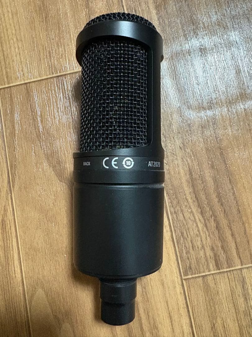 ケーブル有 audio-technica AT2020 コンデンサーマイクセット