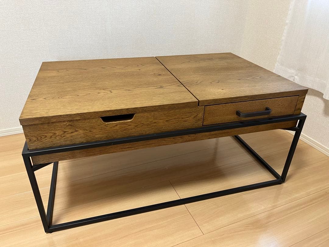 クラッシュゲート　ローテーブル　昇降式