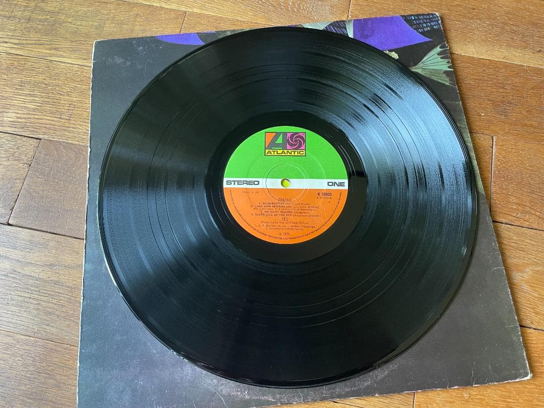 YES / Fragile UKレコード マトリックスA1/B1