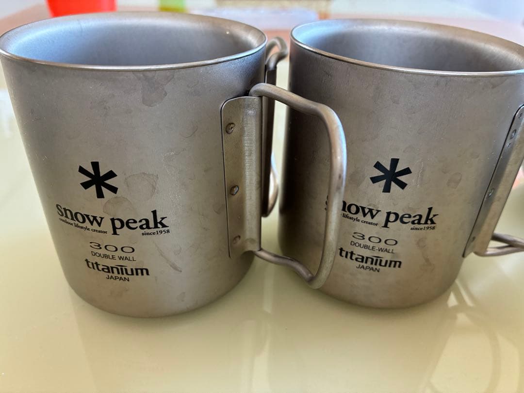  peak マグカップ2個、プレート4枚セット