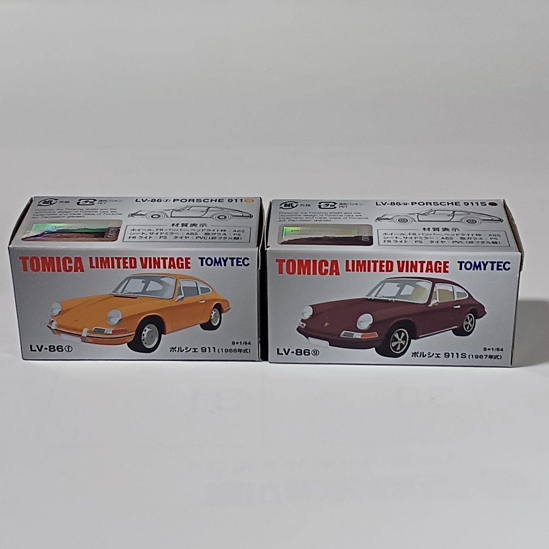 d*9様 トミカリミテッド ヴィンテージ 1/64 ポルシェ 911と911Sの