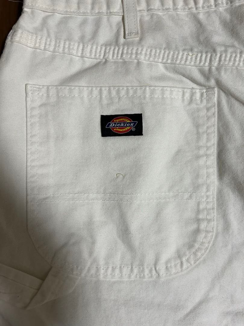 Sherwin-Williams ホワイトカーゴパンツ　Dickies