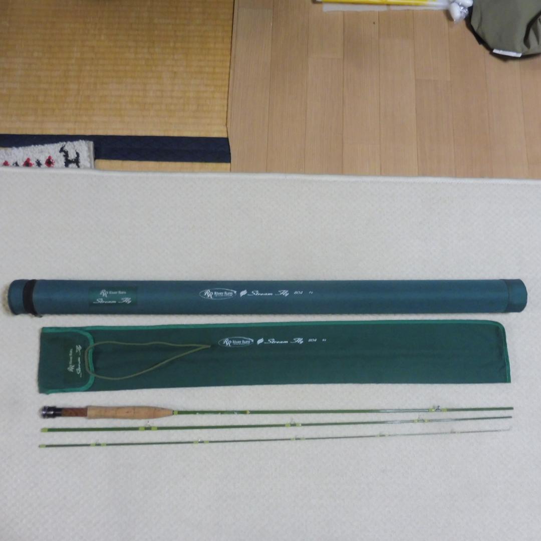 Runs StreamFly 8ft0in.#4.3pcフライロッド