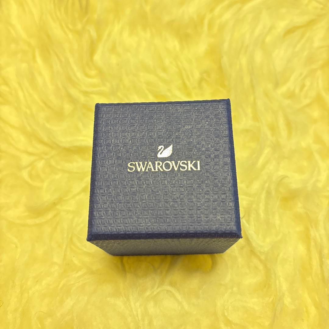 Swarovski クリスタルリング 青