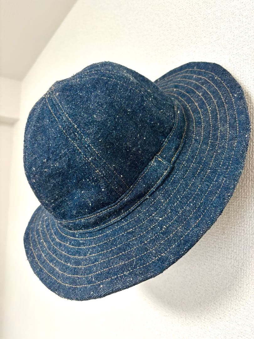 とと　61cmUS ARMY M-37 DenimHATネップデニムハット
