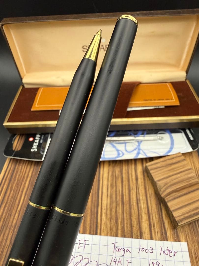 SHEAFFER 万年筆 タルガ 1003 後期型 ボールペンセット