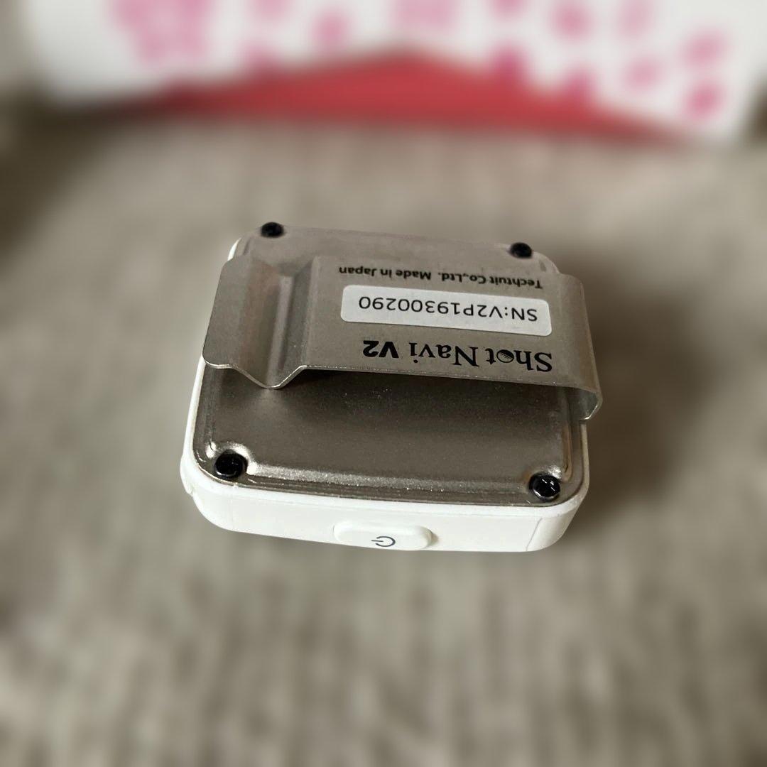 Shot Navi V2 ゴルフ GPS 音声ナビSAKURA WHITE