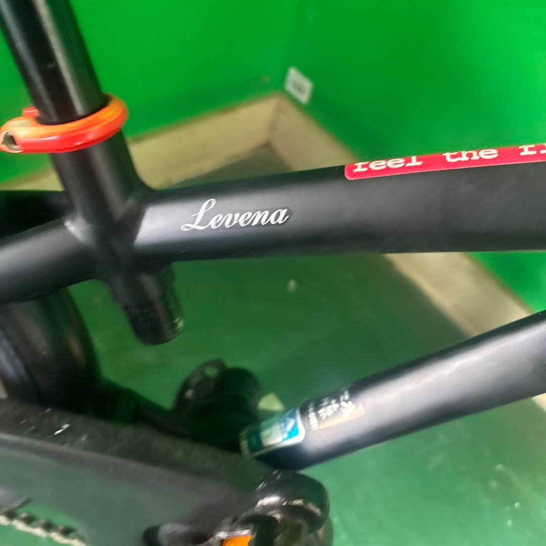 BRIDGESTONE Levena 子供用自転車 18インチ ブラック/レッド