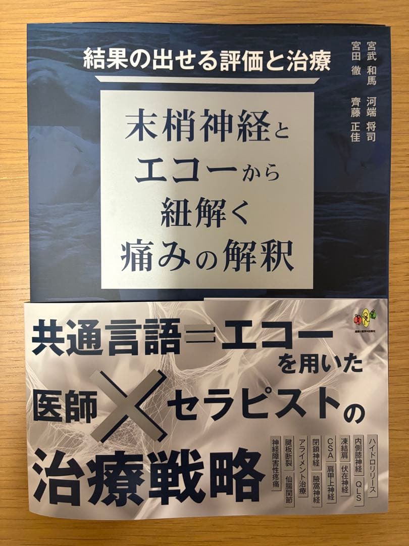 結果の出せる評価と治療　末梢神経とエコーから紐解く痛みの解釈　※裁断済み
