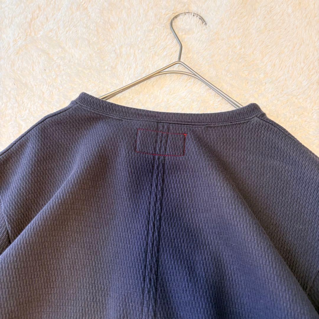R.H.Vintage ロンハーマン　ダークネイビー ロングワンピース　ワッフル