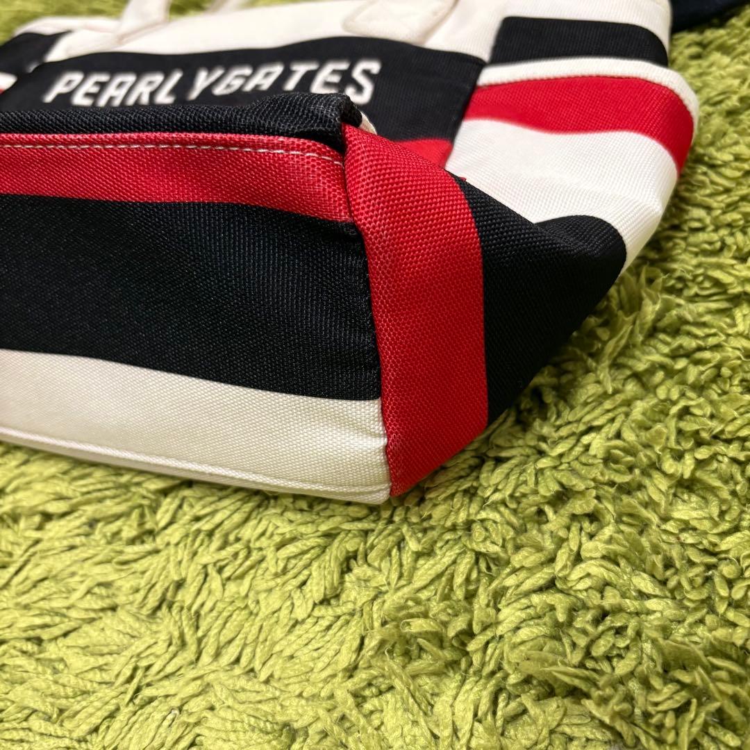 パーリーゲイツ PEARLYGATES カートバッグ 手提げバッグ トリコロール