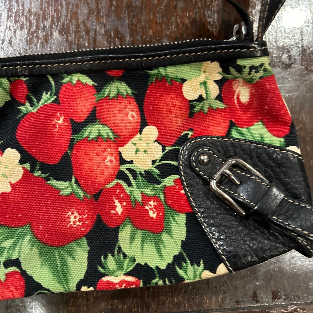 DOLCE &GABBANAいちご柄ミニバック