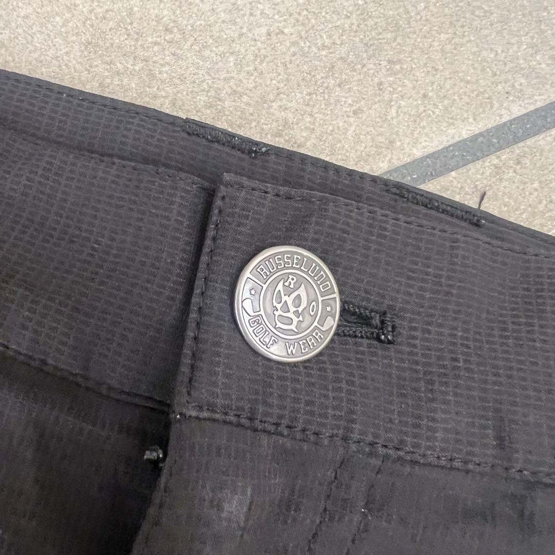 Russeluno ラッセルノ　ショートパンツ　ルチャ　メンズ　黒　XL ゴルフ