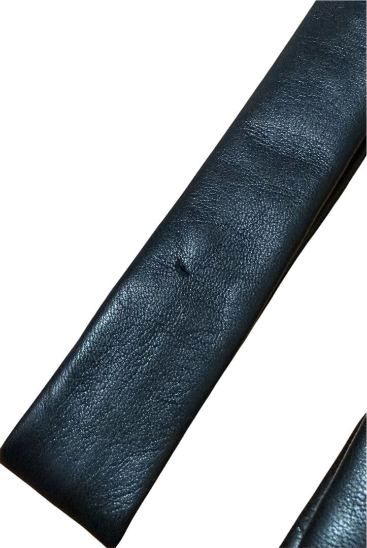 【※B品扱い／新品・未使用】本革/ラムレザーナロータイ