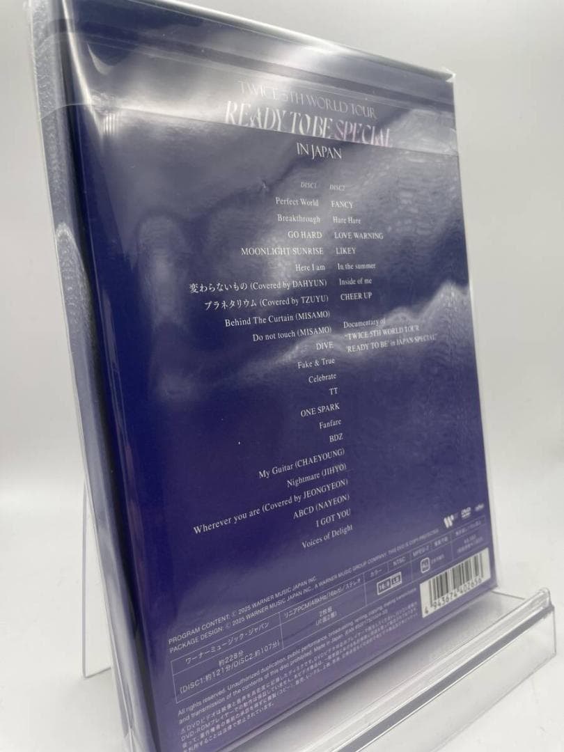 1 DVD TWICE 5TH WORLD TOUR READY 初回限定盤