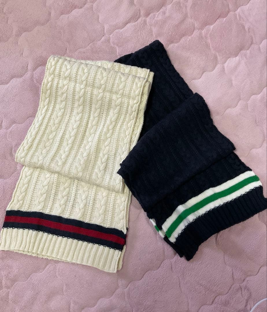 つば九郎　マフラー　2枚セット　美品