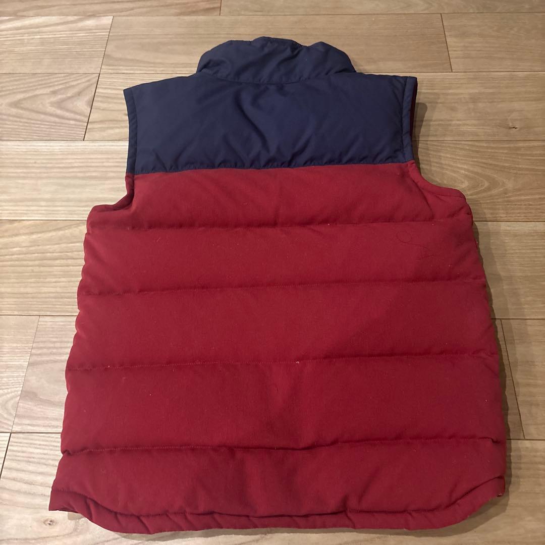 patagonia ダウンベスト 赤・紺