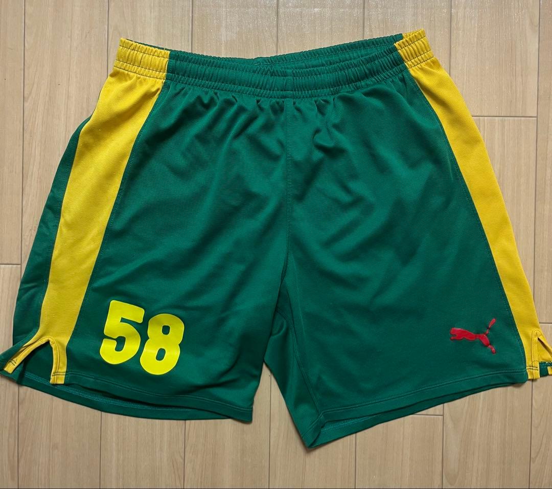 星稜高校サッカー部ユニフォーム　セット PUMA サッカーシャツ 58番