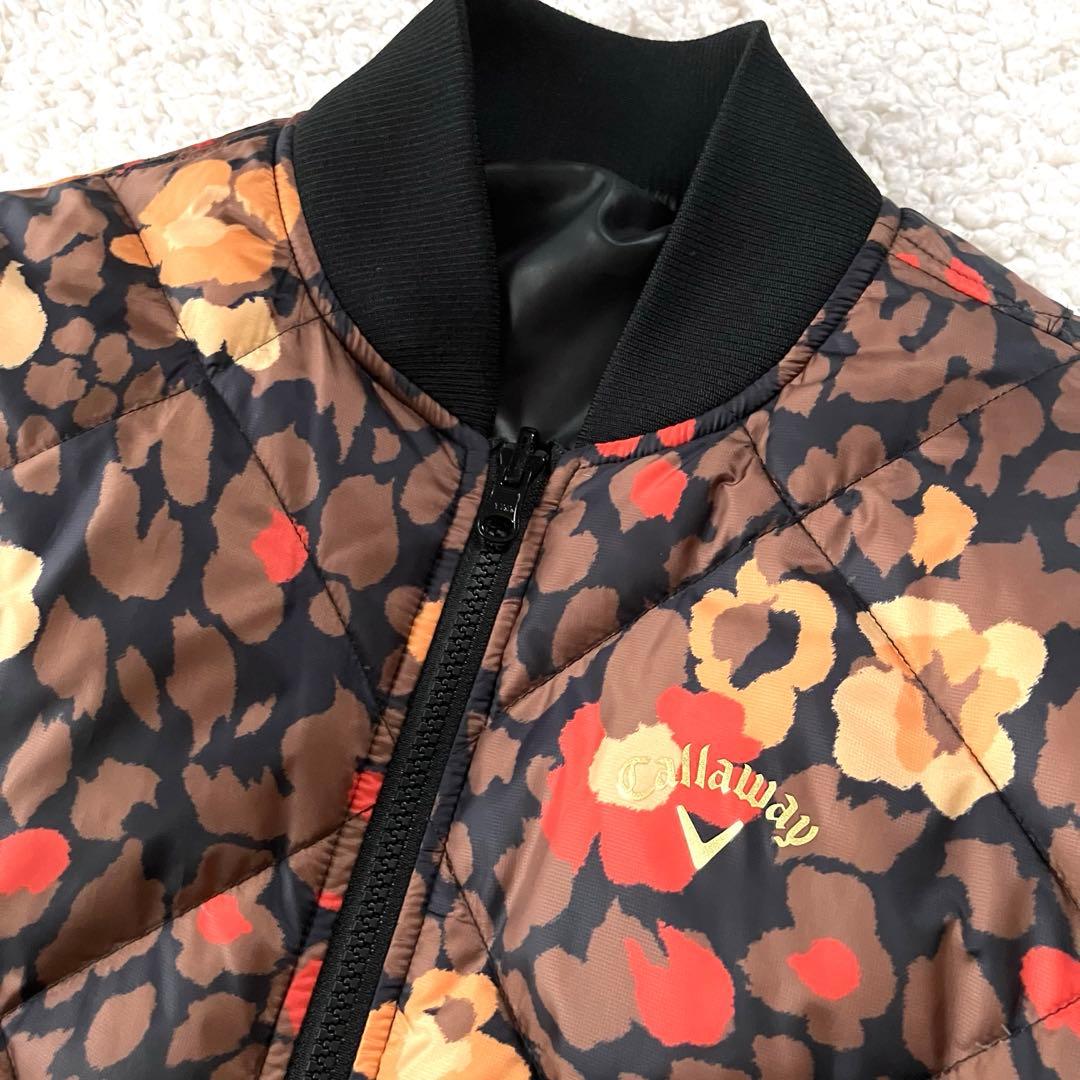美品　Callaway 2WAY リバーシブル ダウンジャケット M