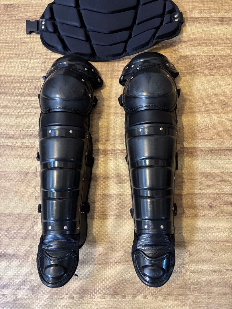 ZETT ブラック 硬式 キャッチャー用 防具 プロテクター