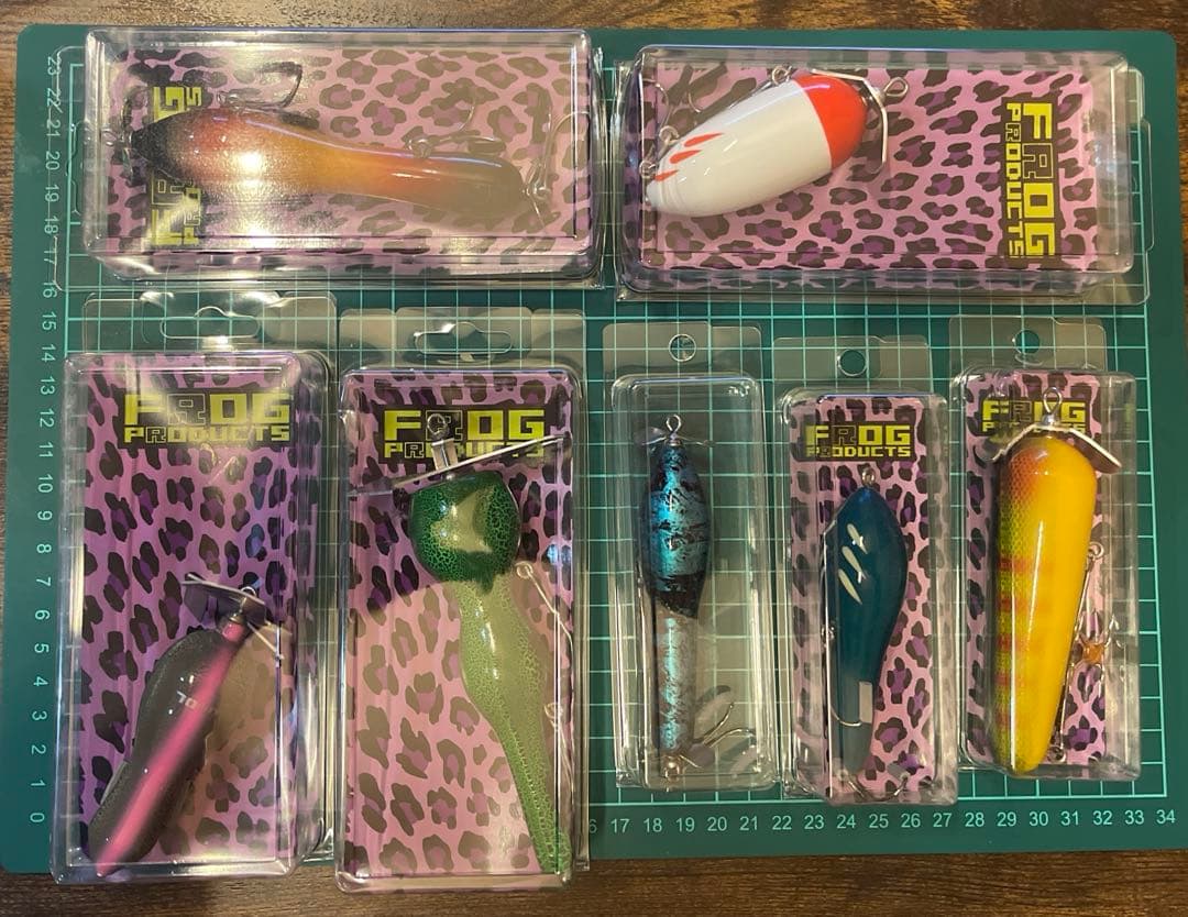 FROG PRODUCTSトップウォーター ルアー 7個セット
