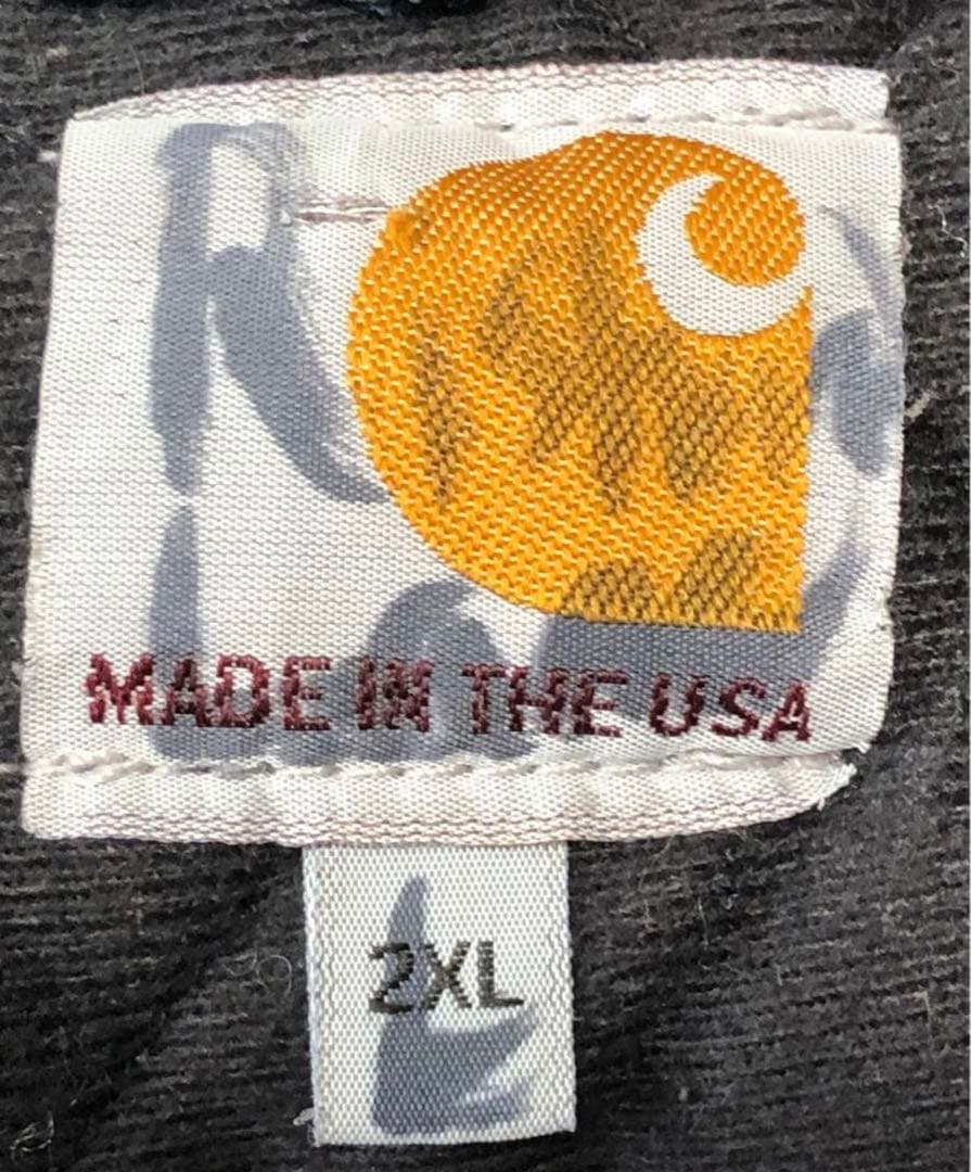 Carhartt アクティブジャケット キルティング フェードブラック