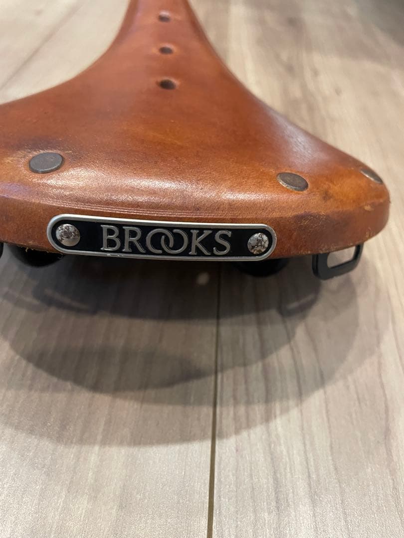 Brooks レザーサドル ブラウン　B17
