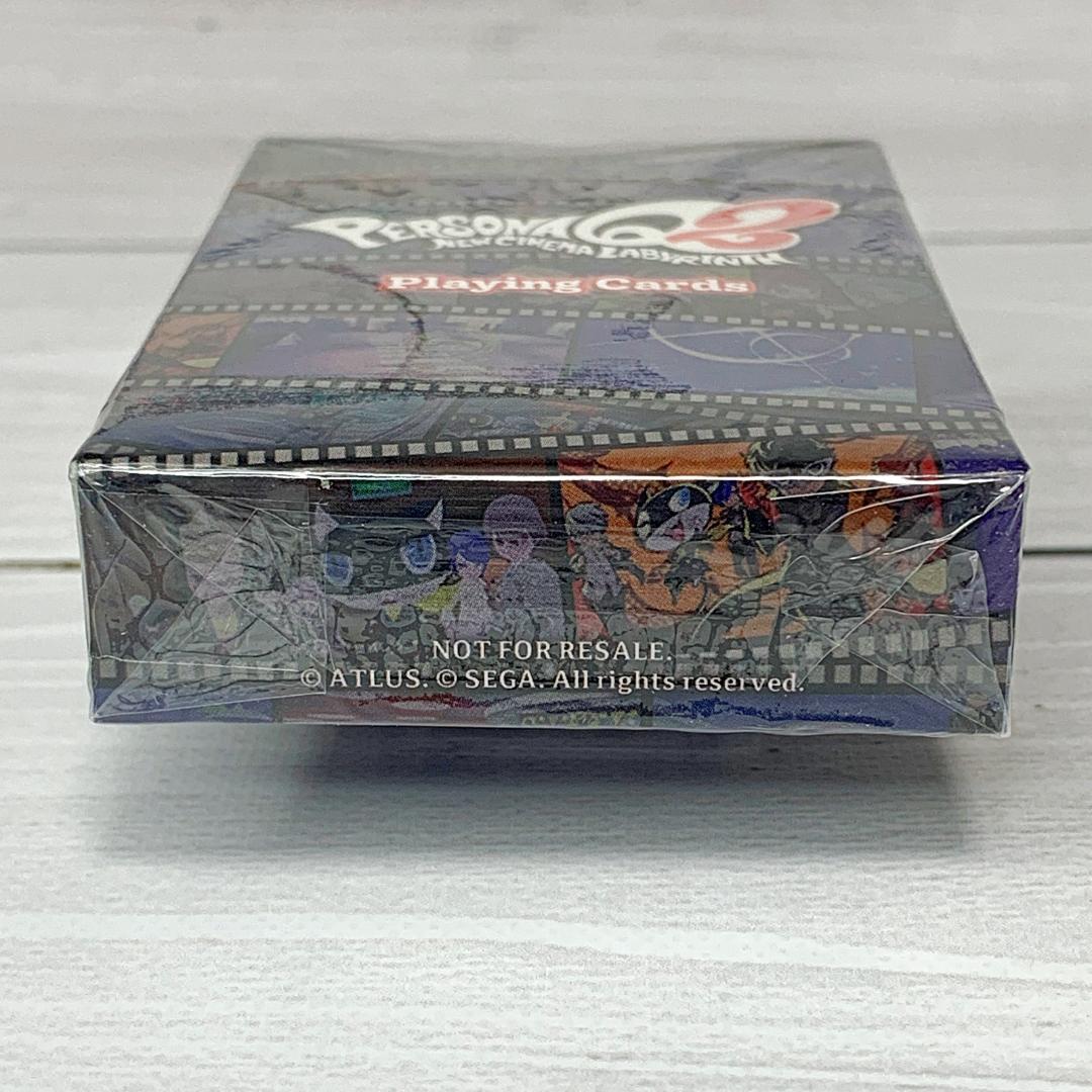 【希少・新品未開封】ペルソナQ2 北米限定版特典 トランプ（非売品）