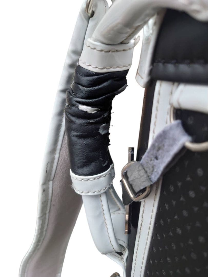 マンシング　Munsingwear　キャディバッグ　ゴルフバッグ　黒