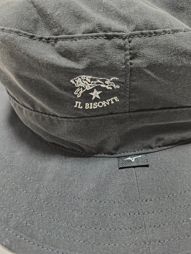 IL BISONTE ミズノアウトドアハット GORE-TEX ブラックサイズＬ