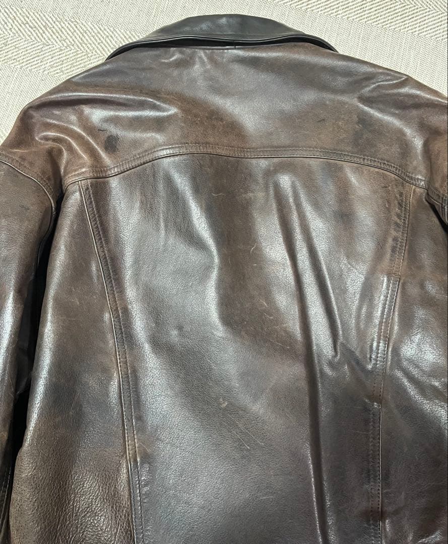 激レア　Levi's リーバイス レザー　トラッカー　ジャケット