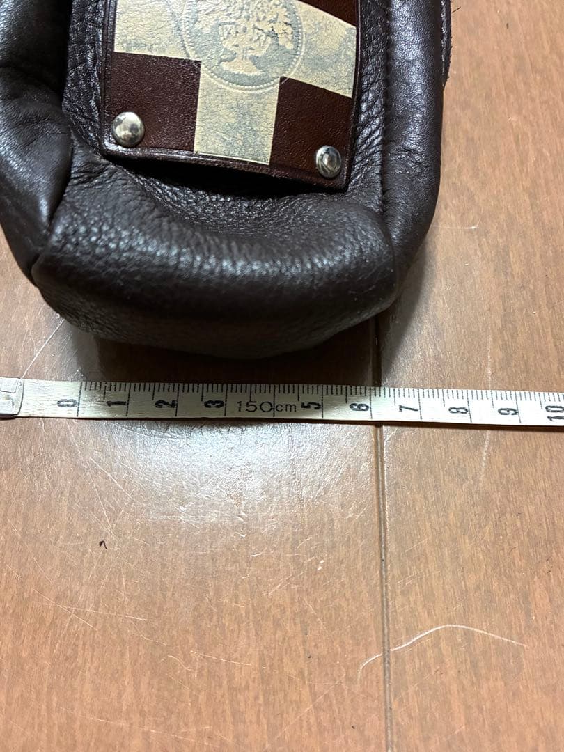木の庄帆布 レザー ボールケース