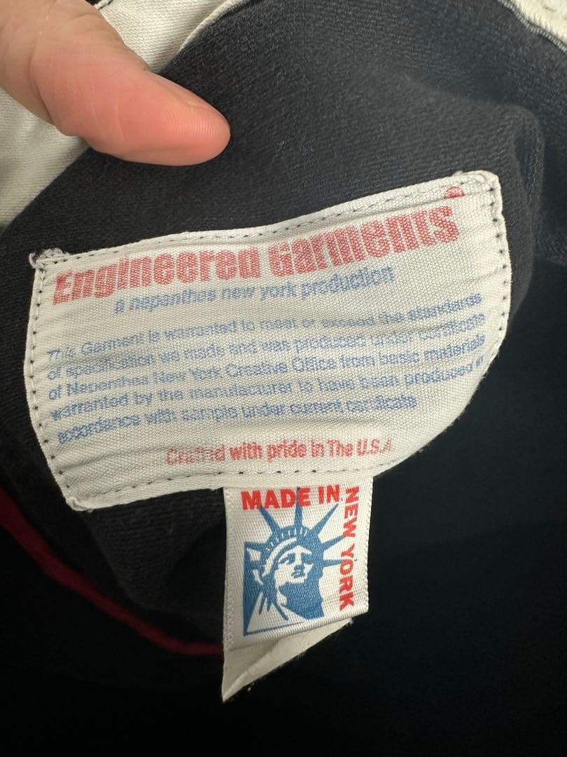 ENGINEERED GARMENTSアメリカ製サイズ32 TALONダブルニー